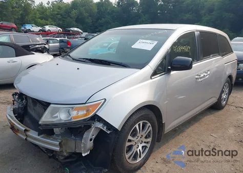 2012 Honda Odyssey Ex from USA, damaged, VIN 5FNRL5H45CB105514
